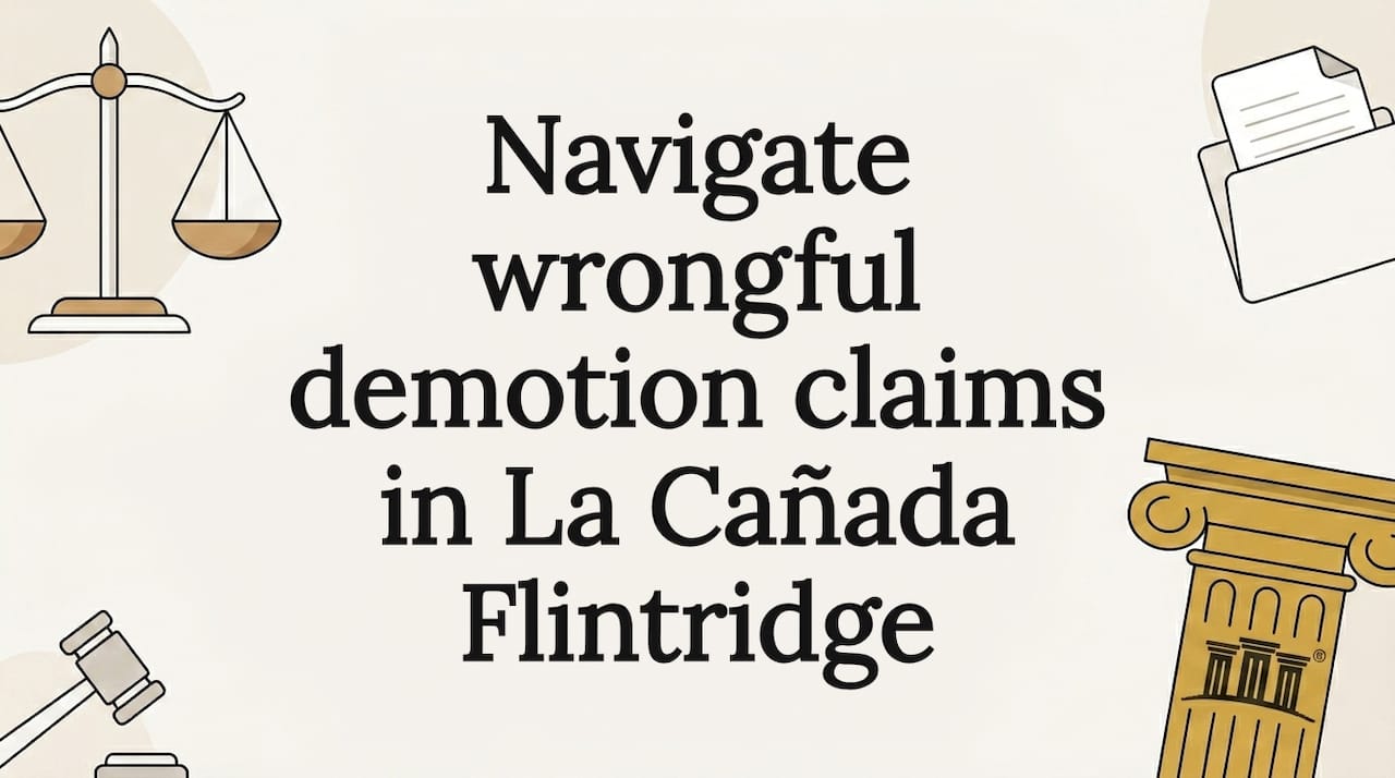 Legal-themed flat vector title card illustration